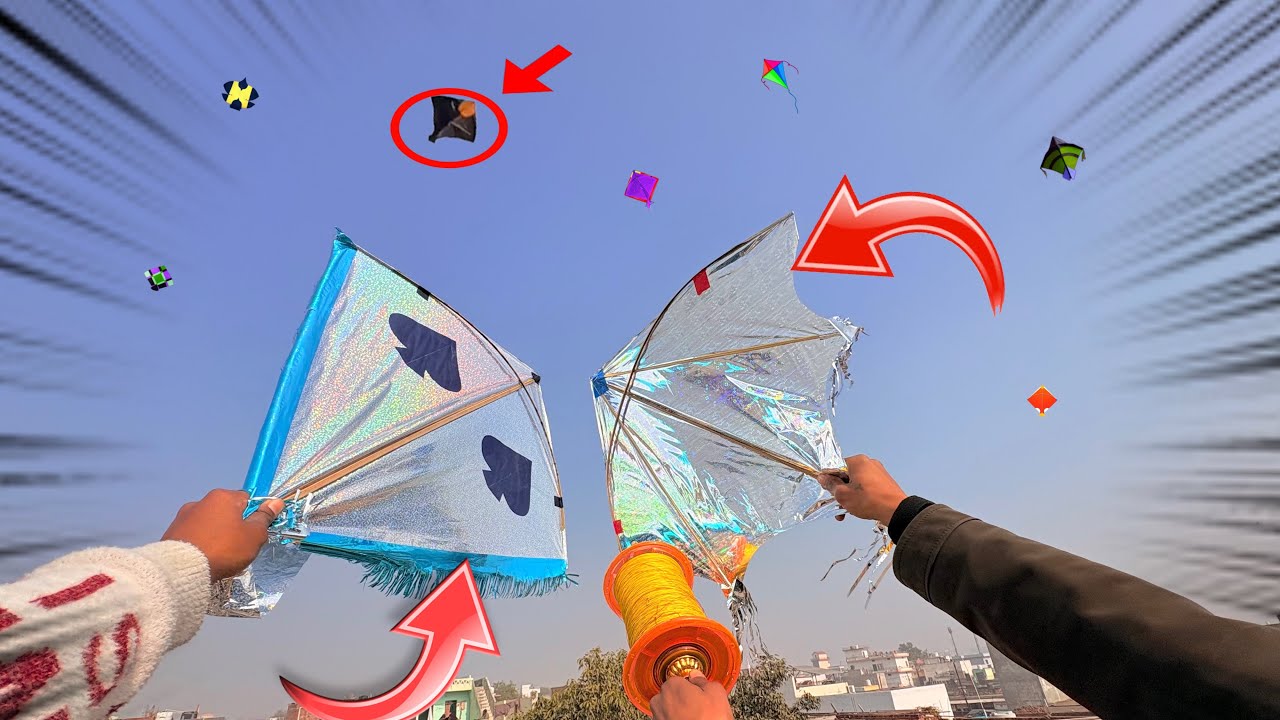 Aaj to 5000 se bhi jyada patang 🪁 loot li #viral#vlogs#patangkite #kiteground #kite #kiteflying 