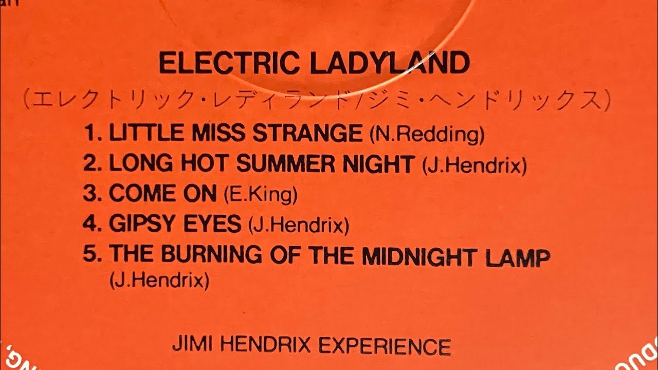 The Jimi Hendrix Experience: Electric Ladyland (disc 2, side 1)