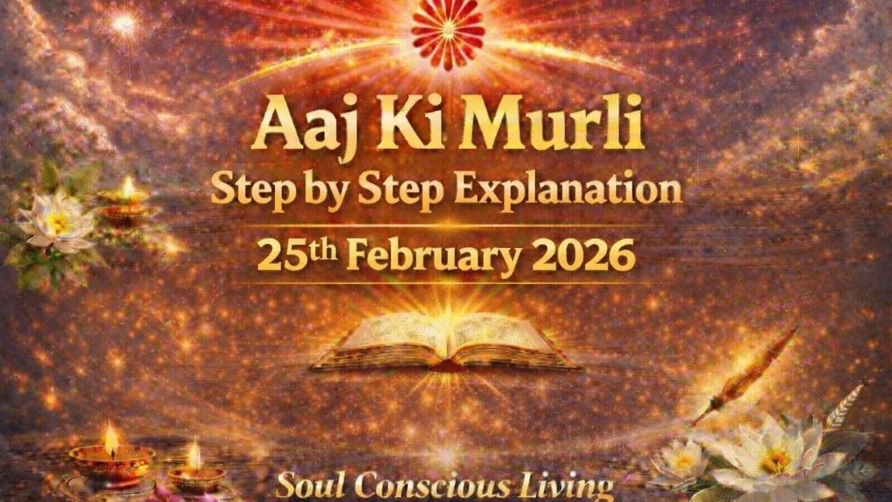 Murli With Explanation 25/2/26