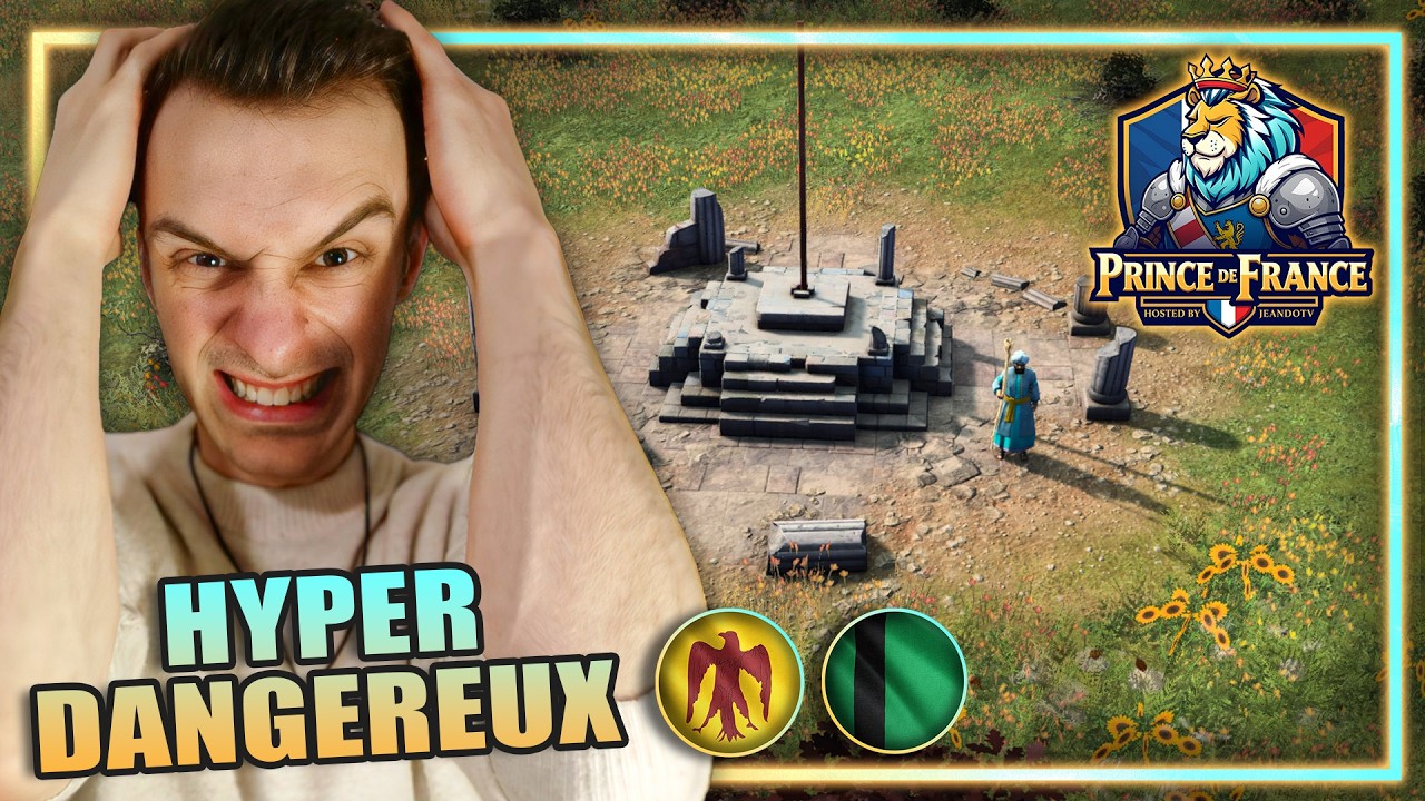 #1 Ne JAMAIS laisser Delhi faire ça ! Cosmos vs Horgeek - Prince de France - Qualifs - Cast AOE 4