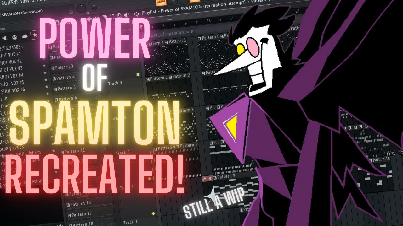 Power of SPAMTON Recreation (STILL A WIP!!!)