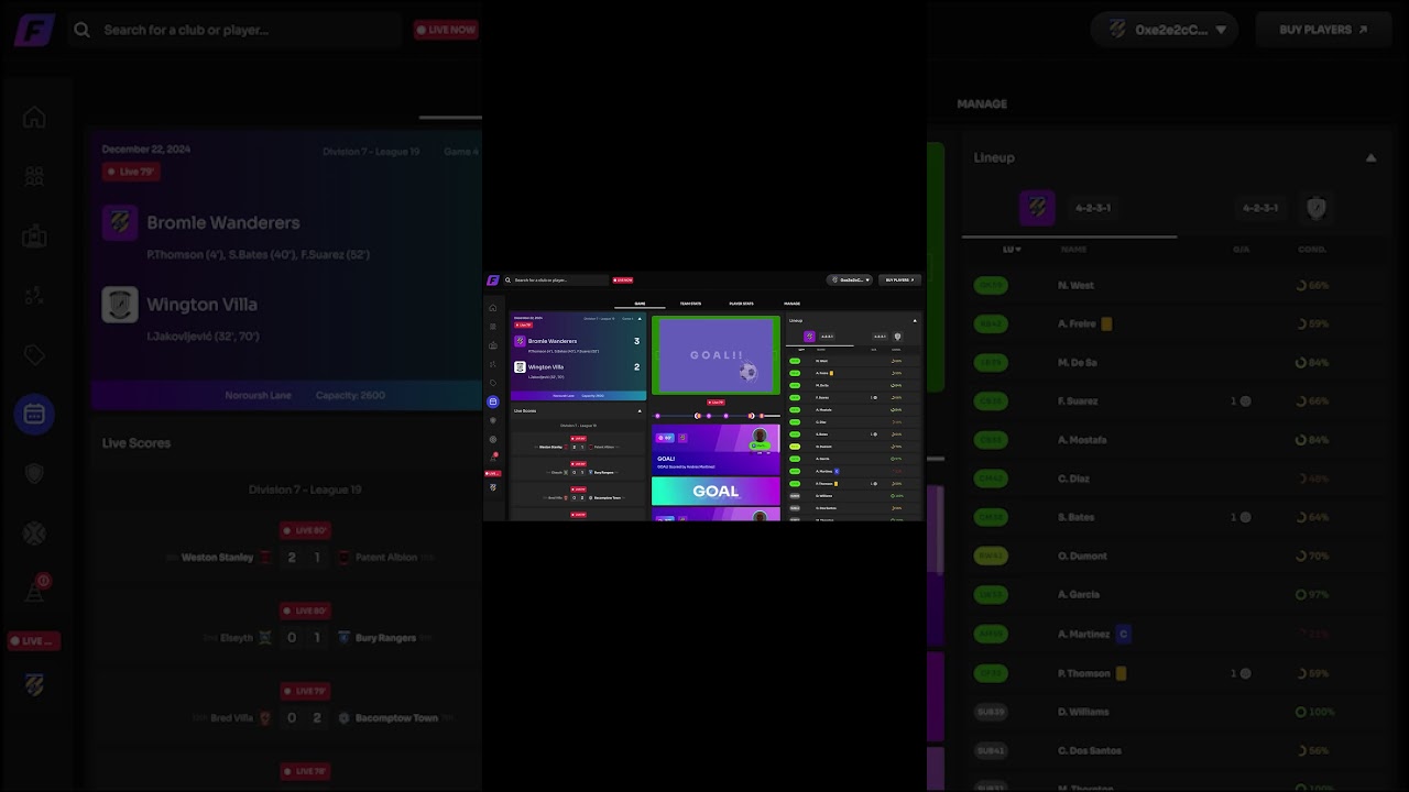 INCREDIBLE START ON WEB3 FOOTBALL MANAGER GAME FOOTIUM #shorts