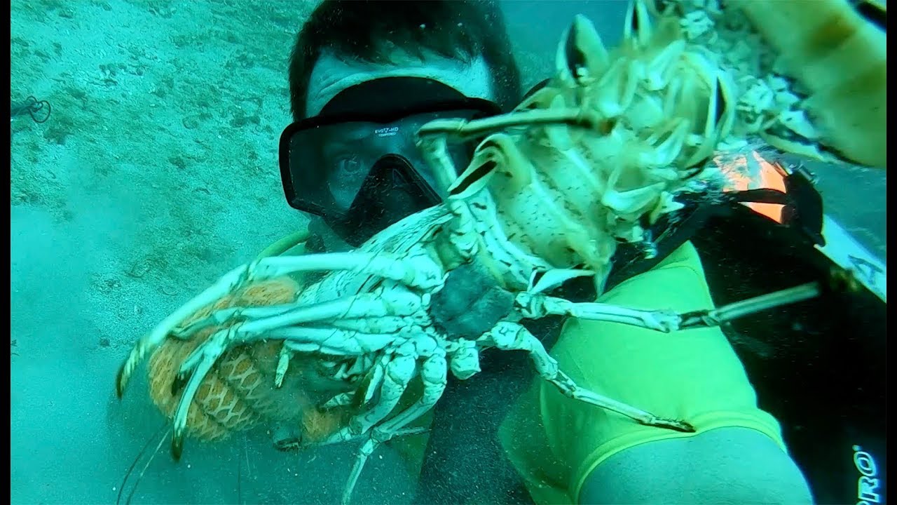 Monster Lobster {Catch Clean Cook} Grillin' on the BEACH!!!