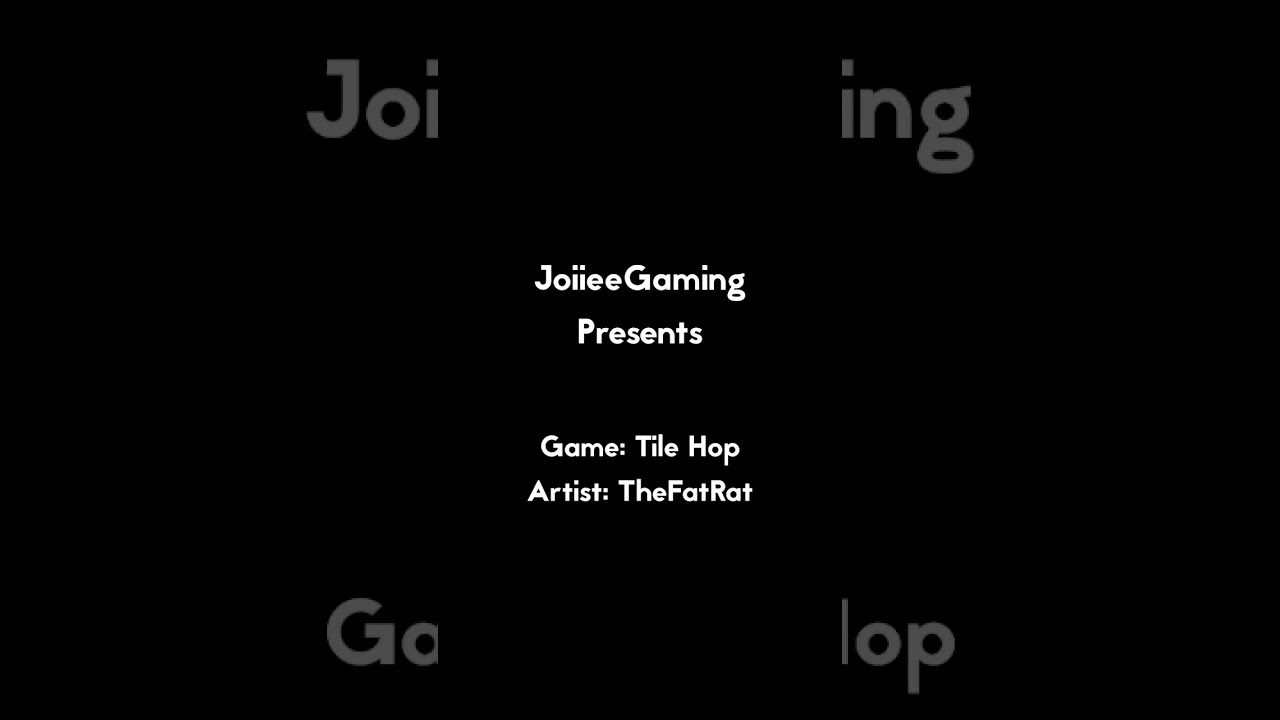 Tile Hop (mobile game) with lyrics! - JoiieeGaming