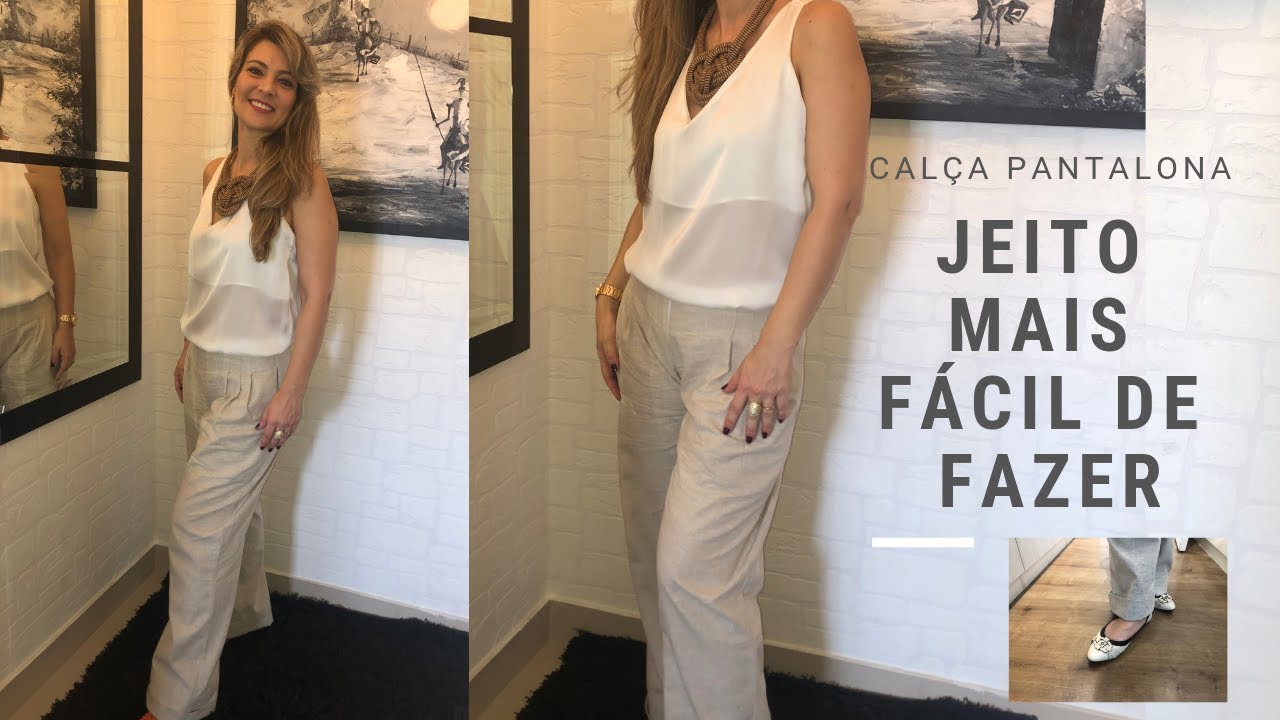 Calça Pantalona