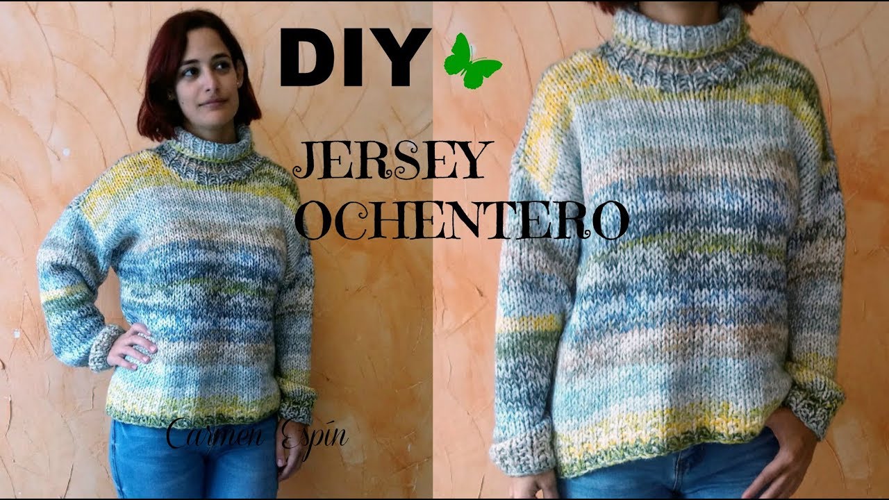 JERSEY A DOS AGUJAS:DIY