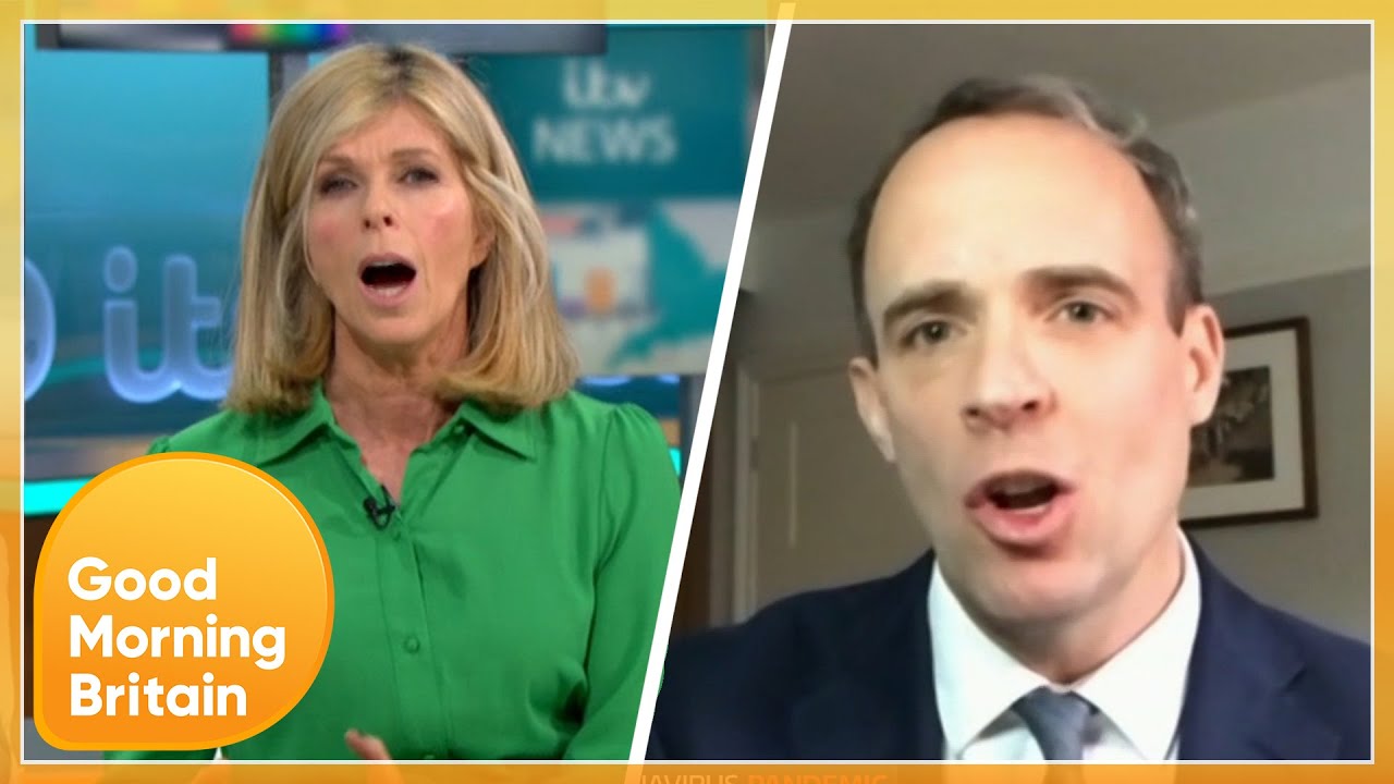 Kate in Heated Clash With Dominic Raab Over Hotel COVID Quarantine | Good Morning Britain