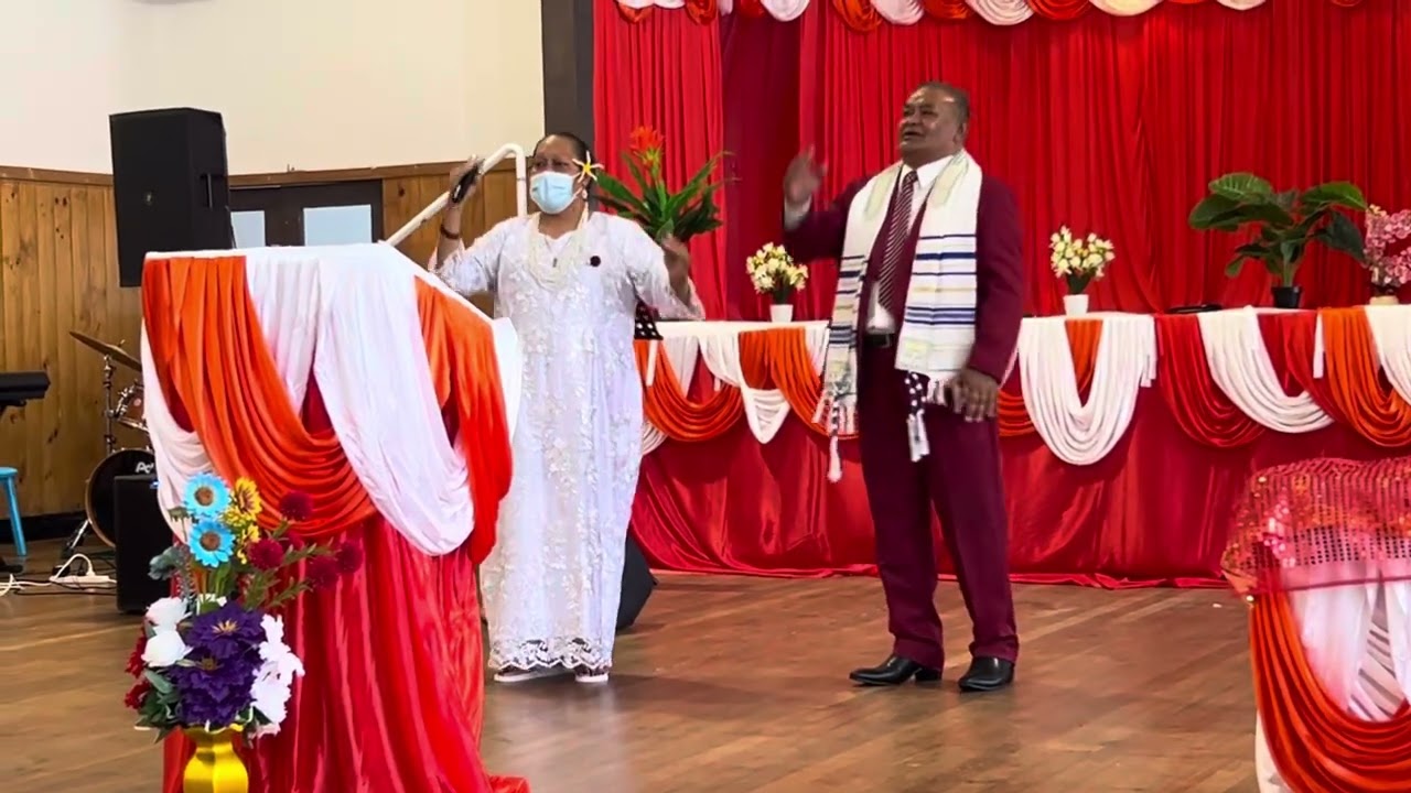 So good to have mum back in the house of the lord