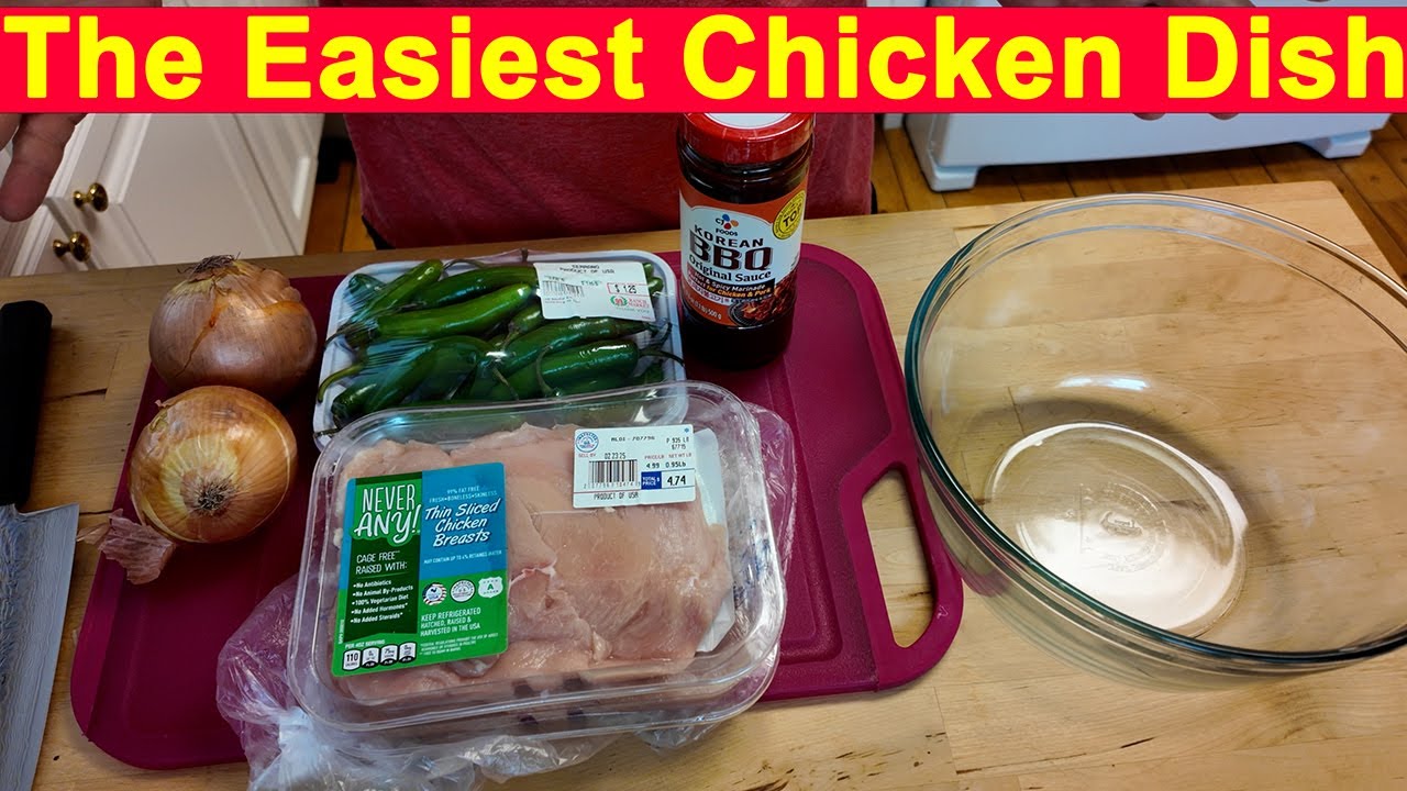 The Easiest Korean Chicken Bulgogi