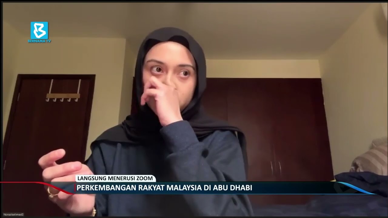 Perkembangan rakyat Malaysia di Abu Dhabi, langsung menerusi Zoom