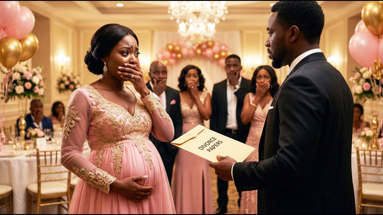 After Her Trillionaire Father Died, Husband Divorced His Pregnant Wife At Her Baby Shower