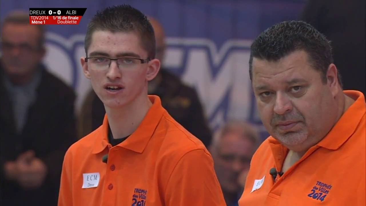 Pétanque - Trophée des villes 2014 - 16ème de finale - Albi vs Dreux