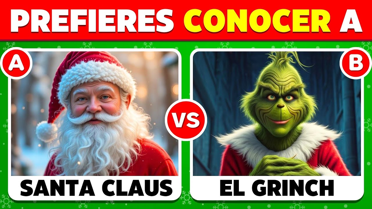 ¿Qué prefieres? Edición NAVIDAD 🎅🎄🎁| Quiz - Reto✅