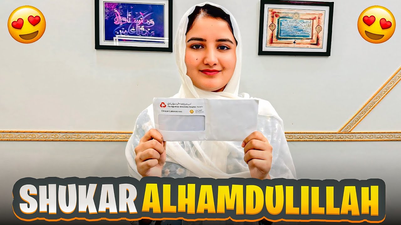 Shukar Alhamdulillah 😍 Positive News Mili | Maine Kabhi Socha Nahi Tha | Fatima Farooq Yaseen