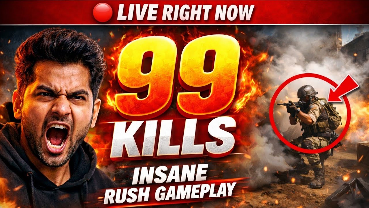 S.T.gemar.19 is liveLIVE – 99 KILLS RECORD ATTEMPT 🔥 | NO CAMPING ONLY RUSH
