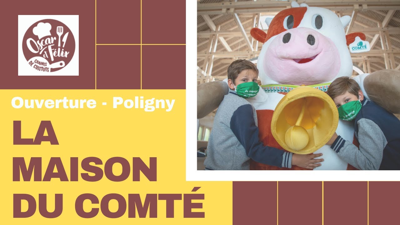 🧀🐮 POLIGNY : ON A INAUGURÉ LA NOUVELLE MAISON DU COMTÉ 🐮🧀
