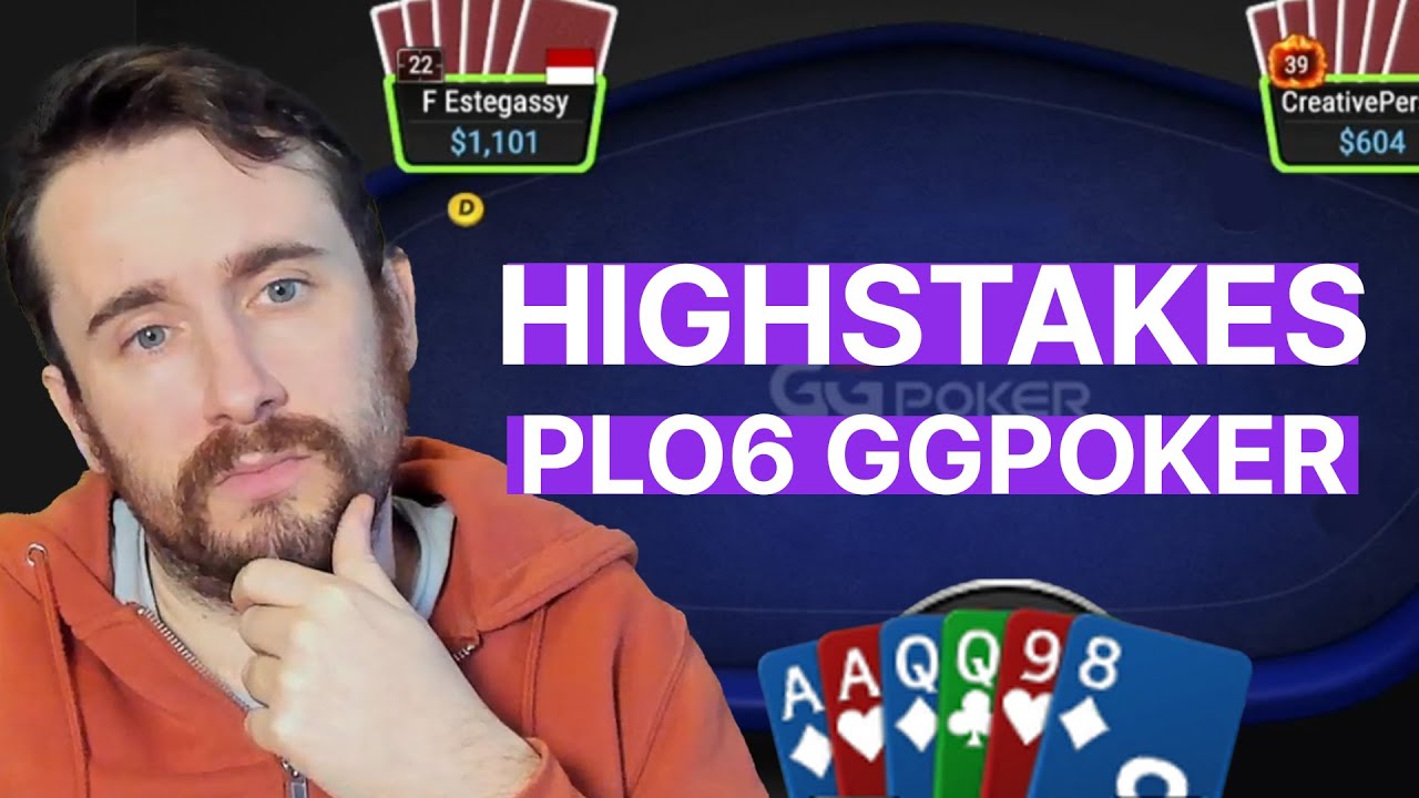 High Stakes PLO6 on GGPoker | $5/$10 & $10/$20