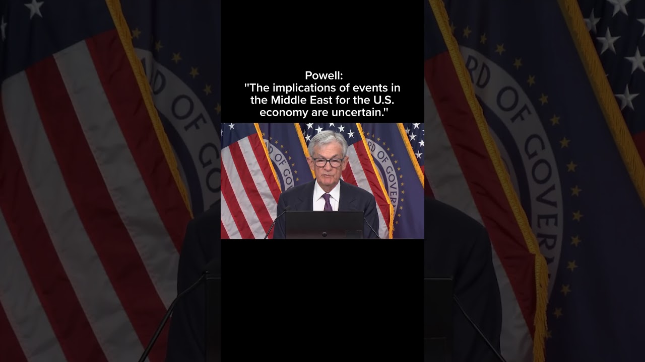 Пауэлл: &laquo;Последствия событий на Ближнем Востоке для экономики США остаются неопределенными&raquo;.