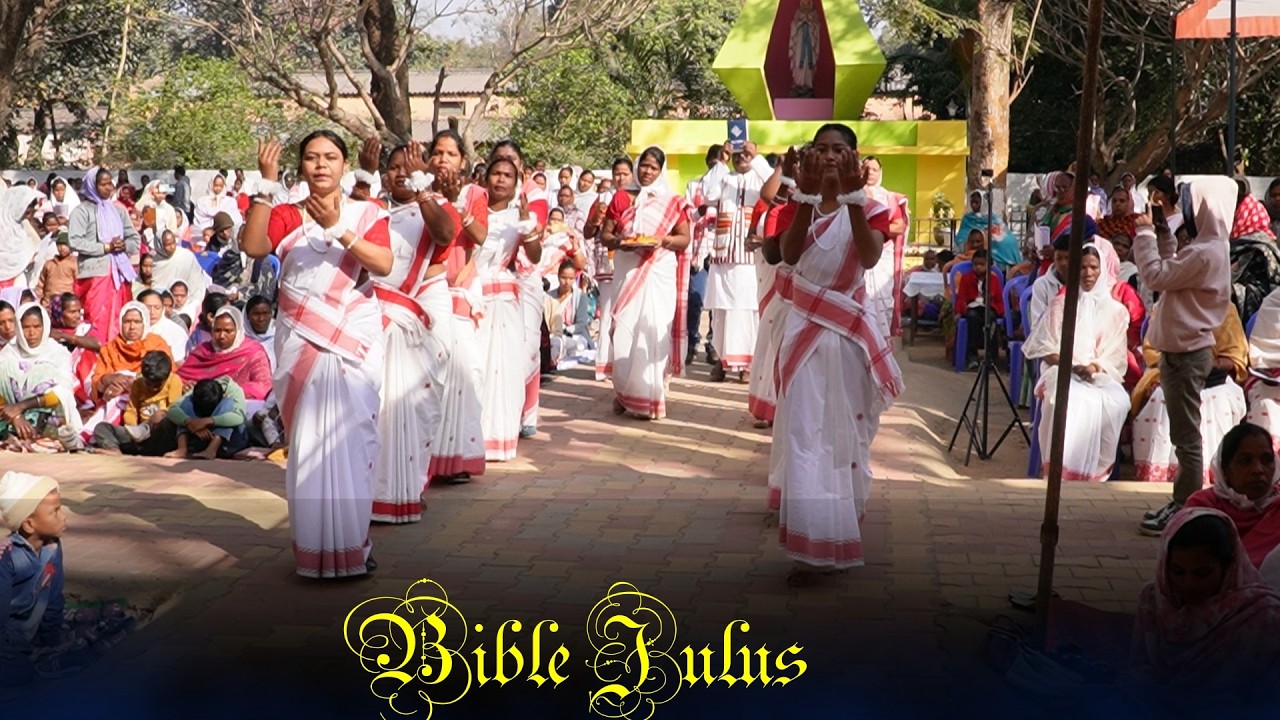 Kudukh Bible Julus | Rourkela Deanery Kudukh Sammelan | Jhorabahar Parish