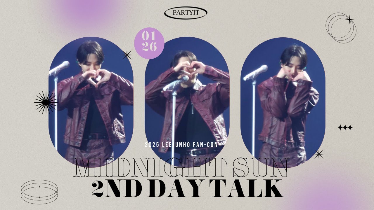 [4K]250126 이준호 미드나잇선 팬콘 직캠 Talk Part2