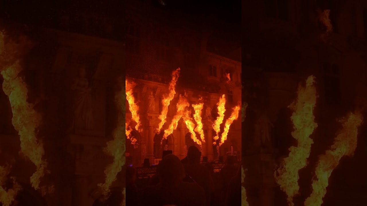 Silvesterspektakel Graz 2019 Wasser Lasershow Ganze Show