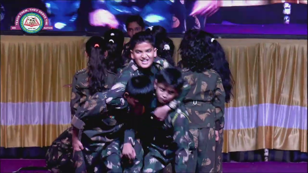 DANCE PERFORMANCE ON ARMY BY 5 th BLUE CLASS SRN MEHTA STATE SCHOOL