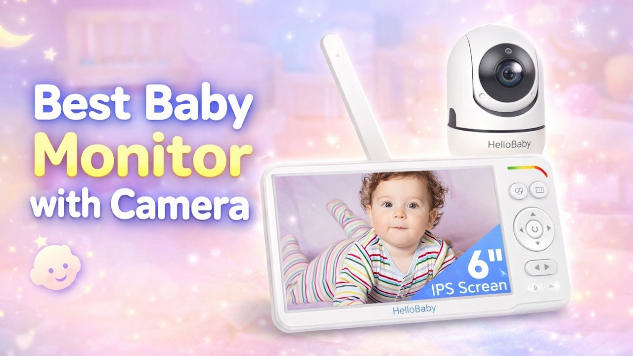 Best Baby Monitor with Camera 🔥 No WiFi, Night Vision