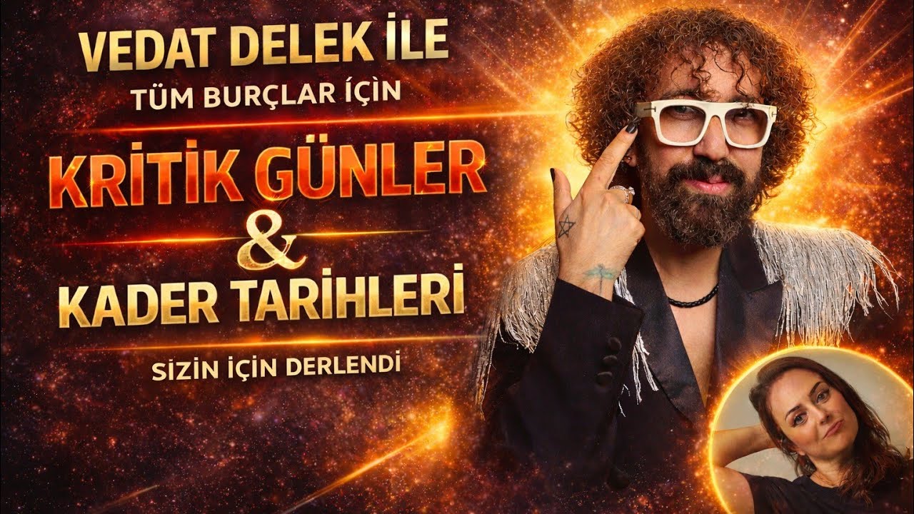VEDAT DELEK'TEN BURÇLARA ÖZEL KRİTİK TARİHLER! #astroloji #tutulma #burçlar #17şubat #güneştutulması