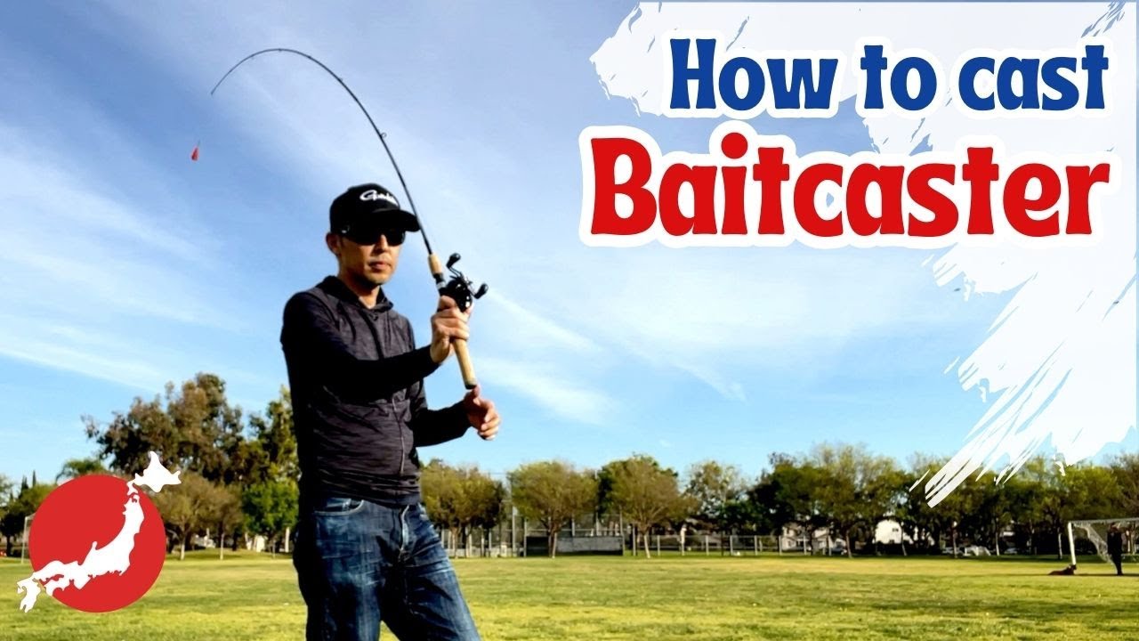 [Perfect Guide] How to cast a Baitcaster. Japanese-style casting tutorial