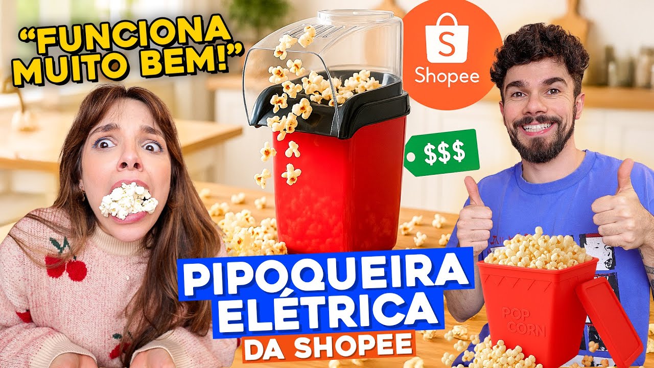 TESTAMOS as PIPOQUEIRAS MAIS VENDIDAS da SHOPEE