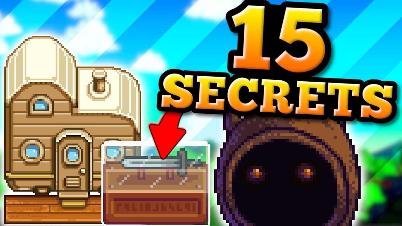 15 НОВЫХ СЕКРЕТОВ В STARDew VALLEY 1.6.14