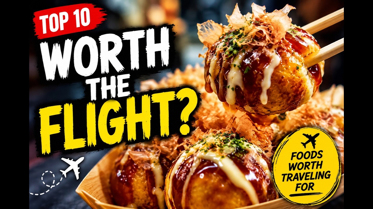 10 Foods Worth Flying Across the World For