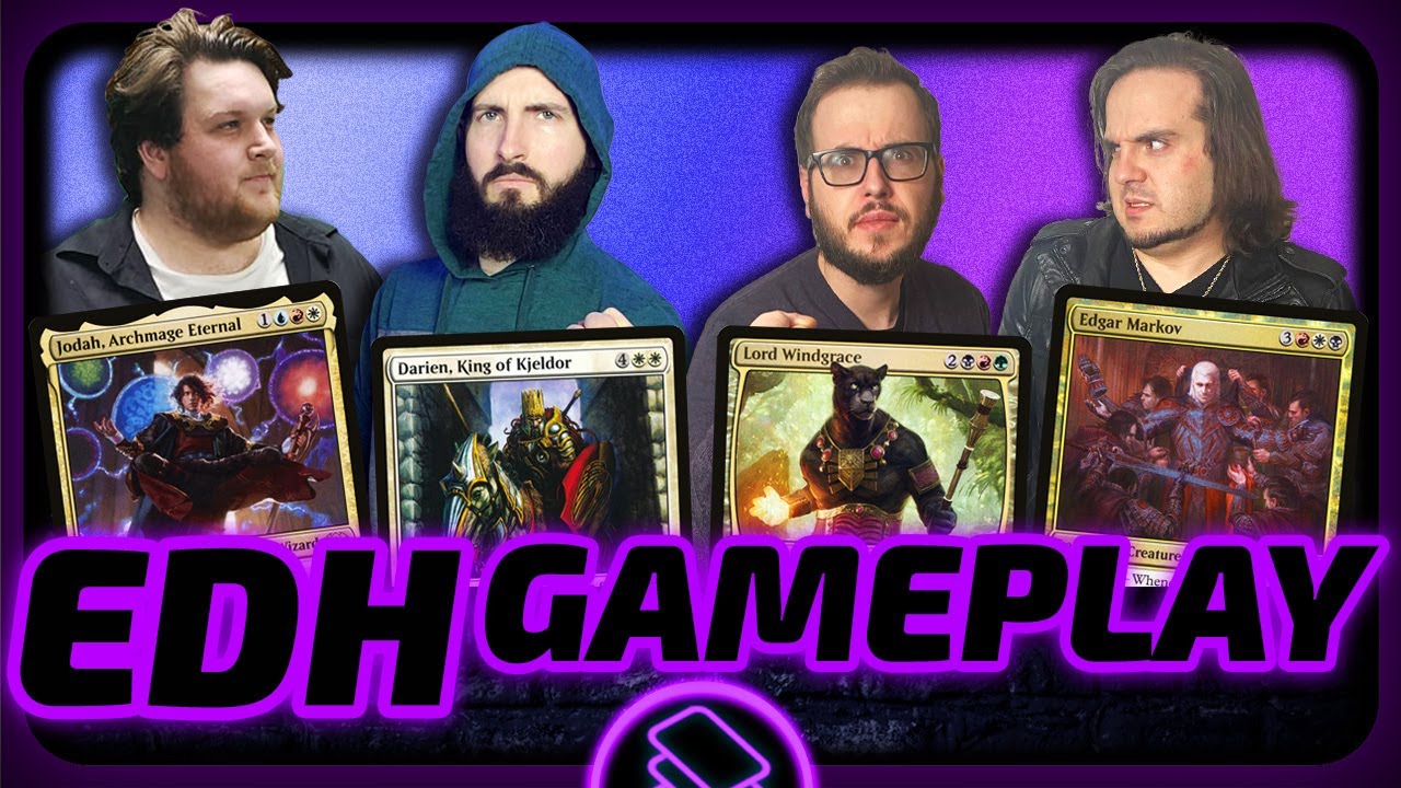 Jodah vs Darien vs Lord Windgrace vs Edgar Markov [EDH/Commander, Magic The Gathering Gameplay 2023]