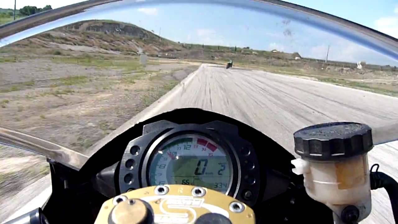 Oengus a Racalmuto ( On Board ) su ZX10R 2008