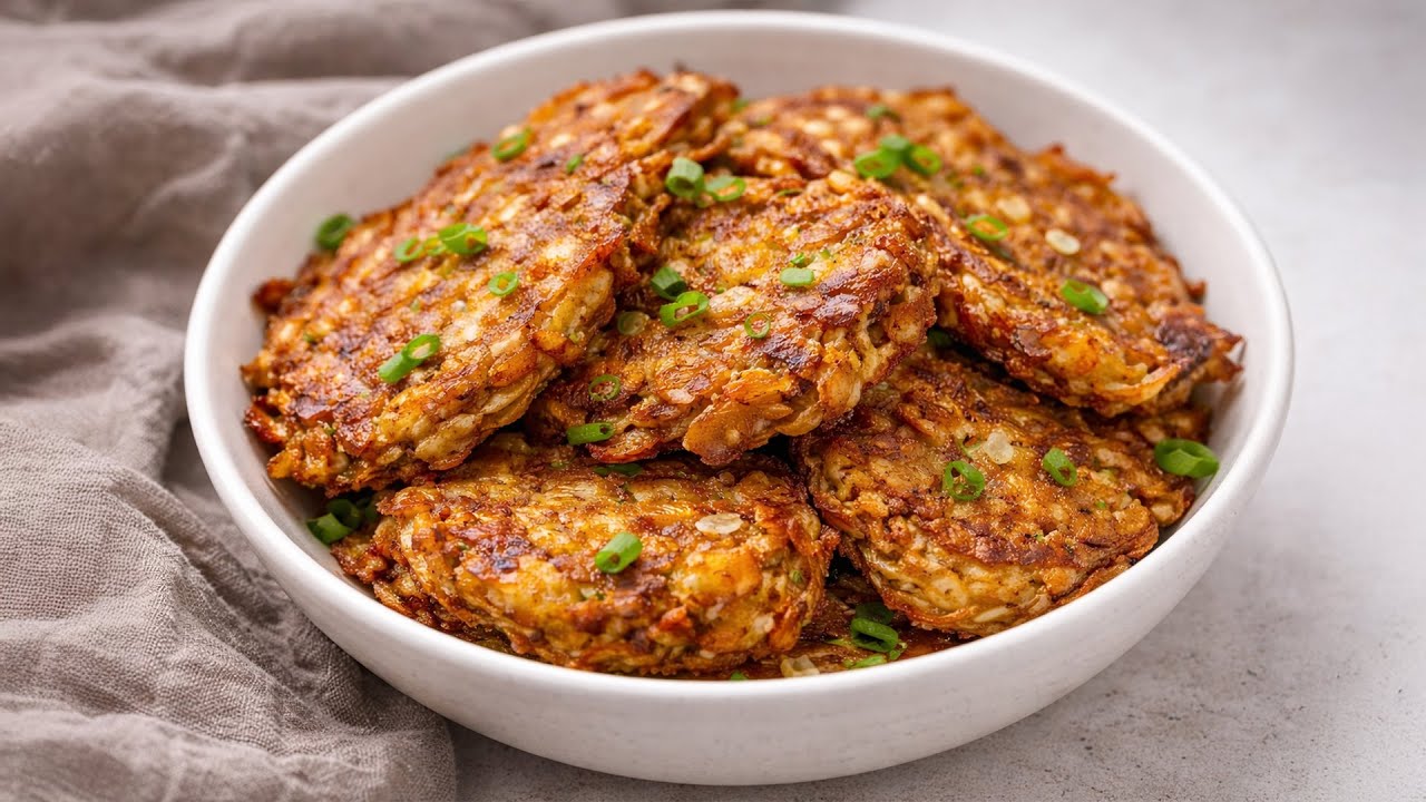 Хрустящие картофельные оладьи из картофельных шкурок