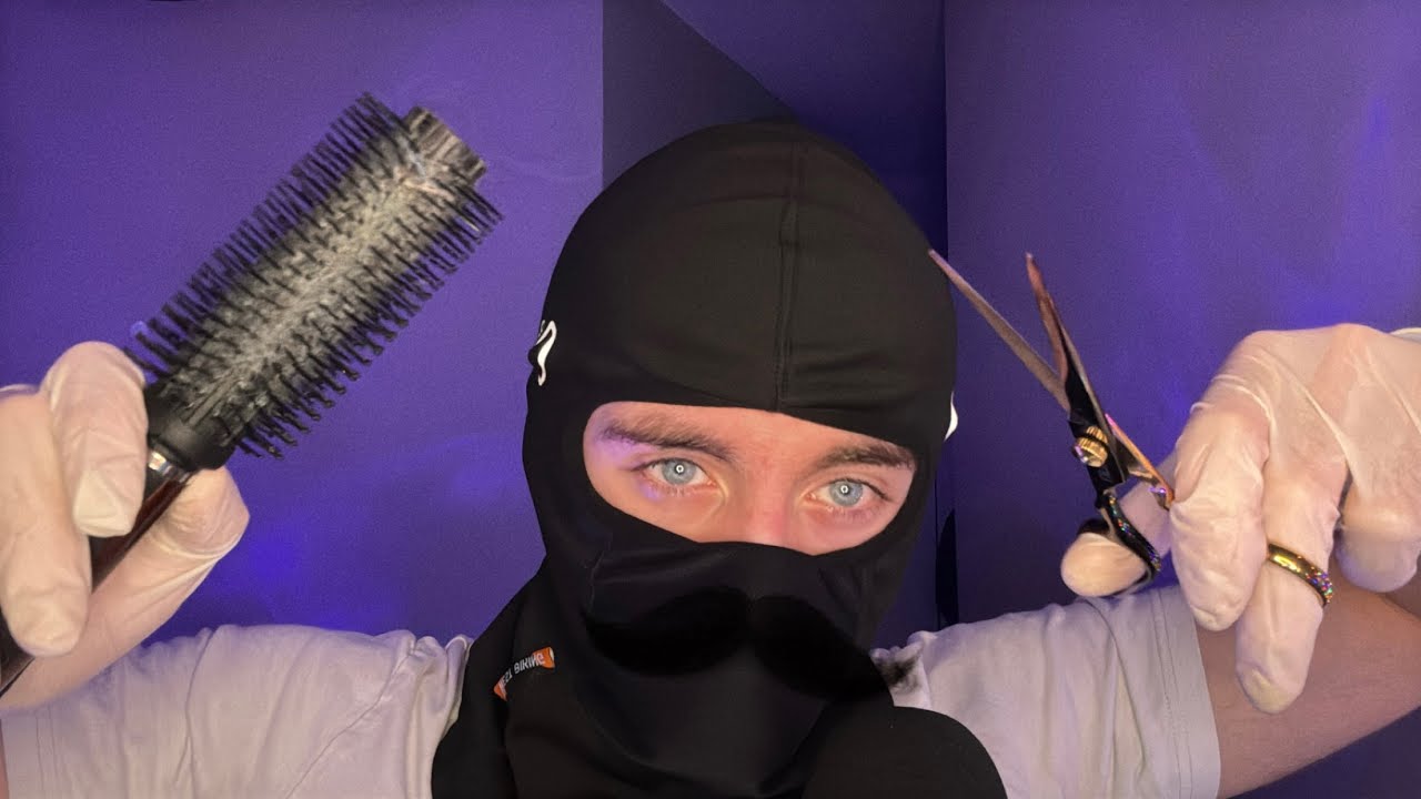 ASMR Kidnapped Haircut - tapping, whispers and more!