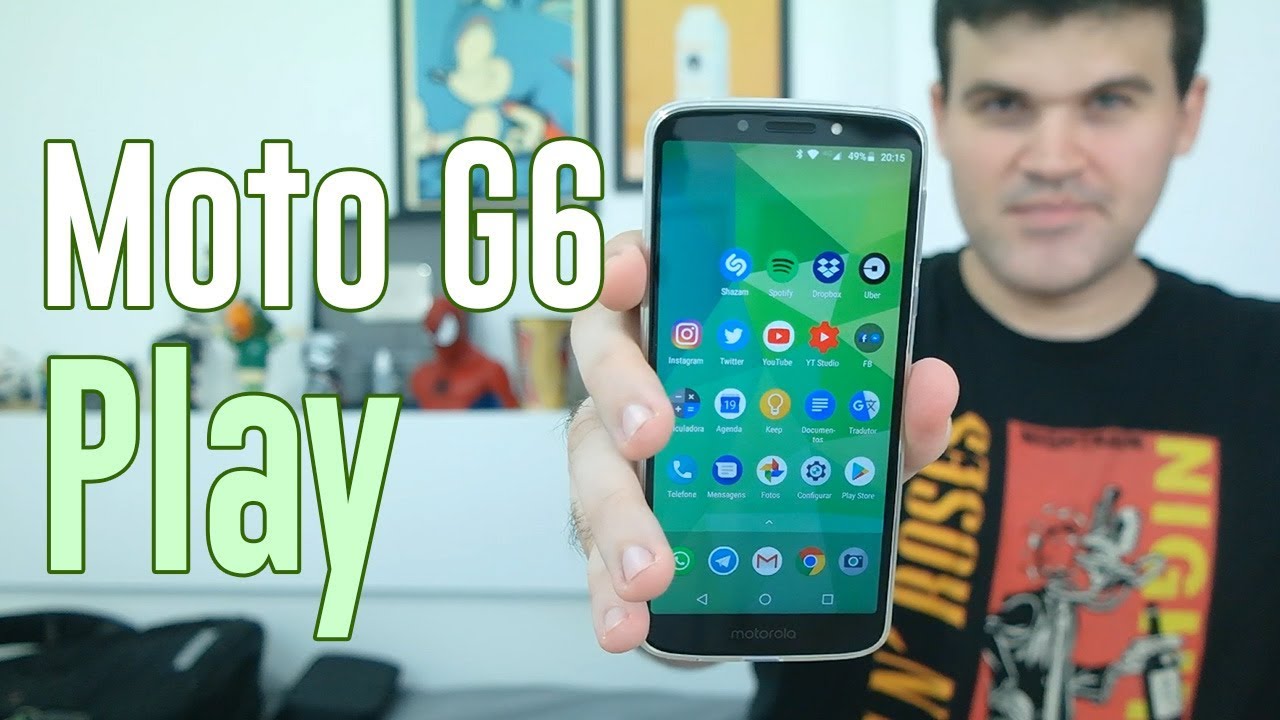 Moto G6 Play em mãos! Unboxing e primeiras horas com o smartphone