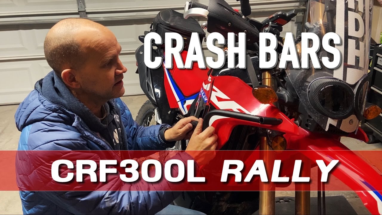 Crash Bars on My CRF300L Rally - Outback Motortek