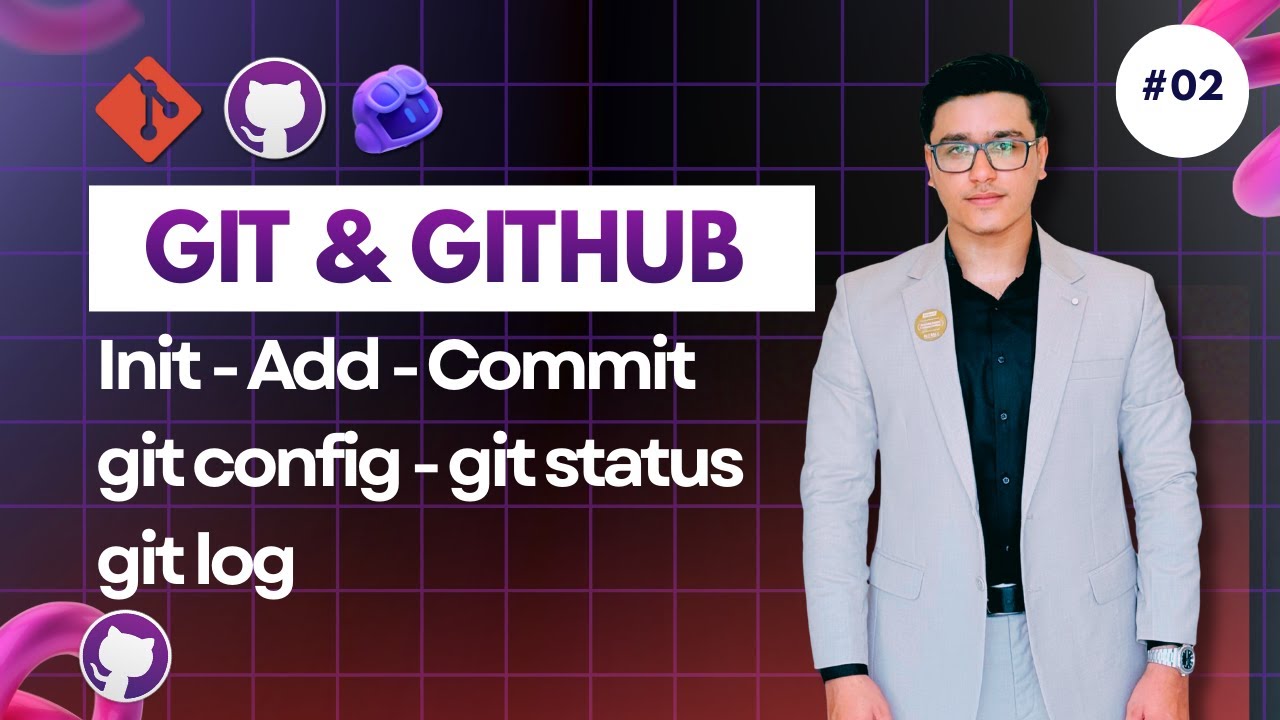 Git Terminology, Git Init, Add, Commit, Logs | Git & GitHub for Beginners (Episode 02)