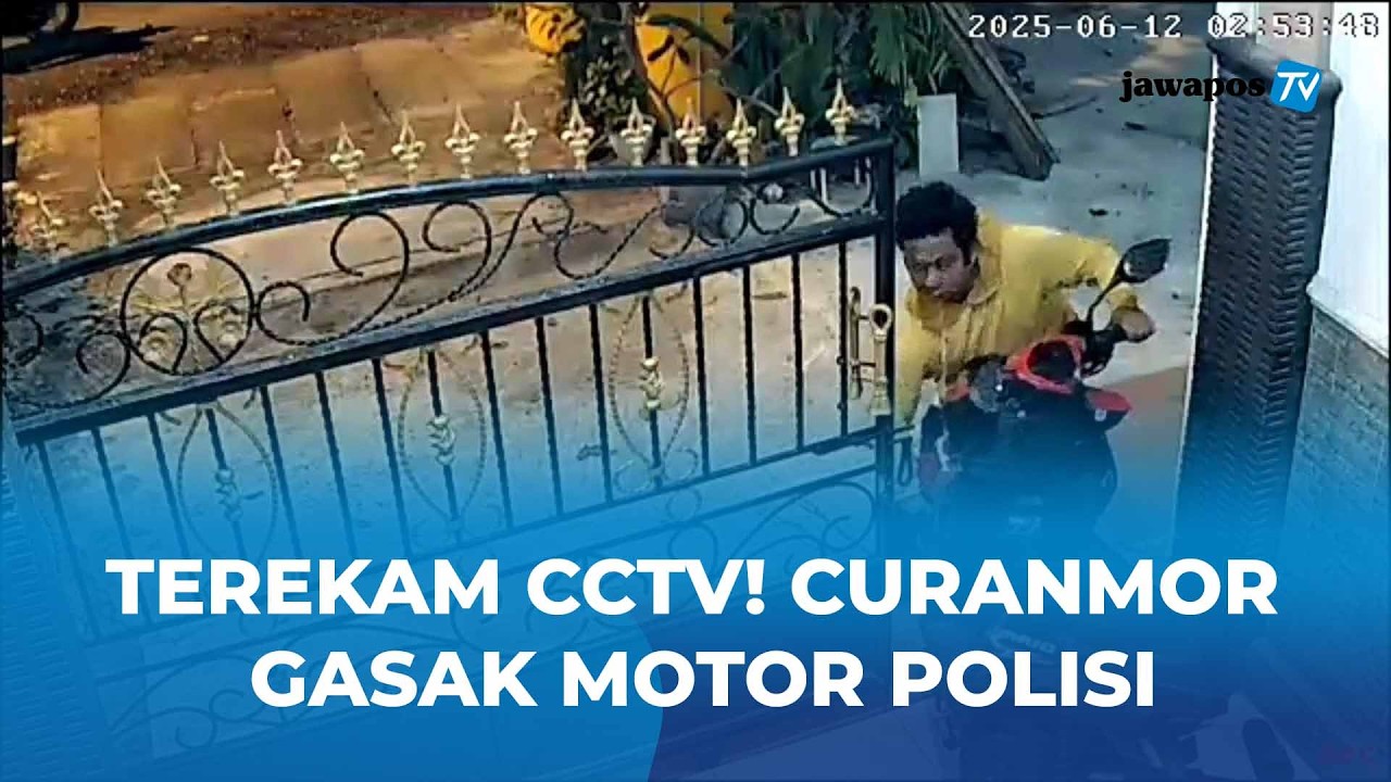 Seorang pelaku pencurian kendaraan bermotor nekat mencuri sepeda motor
