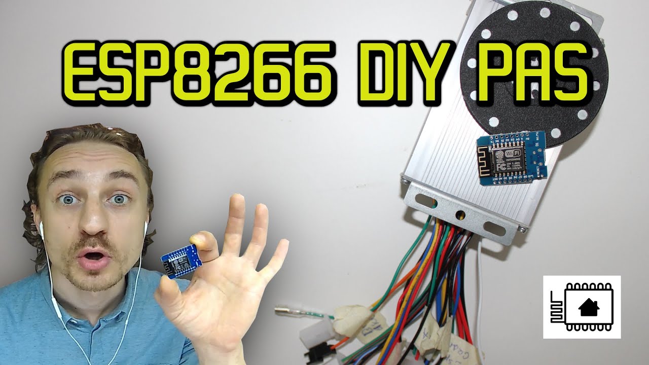 DIY ESP8266 Pedal Assist for eBike controller with no PAS