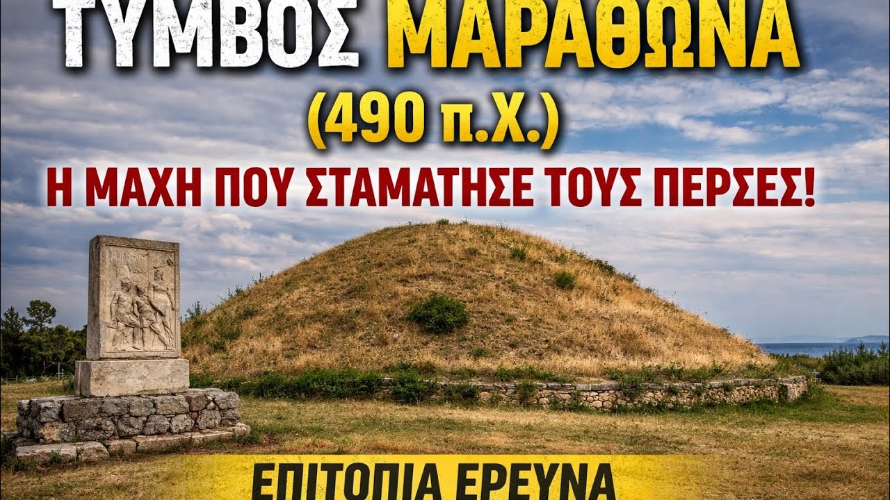 ΤΥΜΒΟΣ ΜΑΡΑΘΩΝΑ (490 π.Χ.) – Ο Λόφος που Άλλαξε την Ιστορία