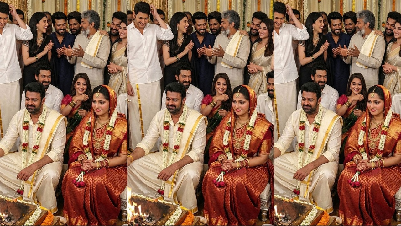 Baahubali fame Prabhas and Anushka Shetty secretly got Married with Family? Prabhas Wedding!💍