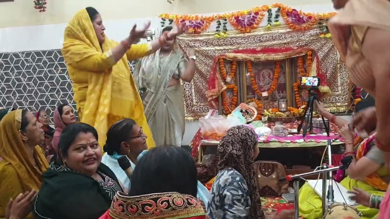 जो भोले संग जाओगी ओ गोरा रानी💐💐@jethani_devrani_mandli09 बहुत सुंदर  गोरा भजन 