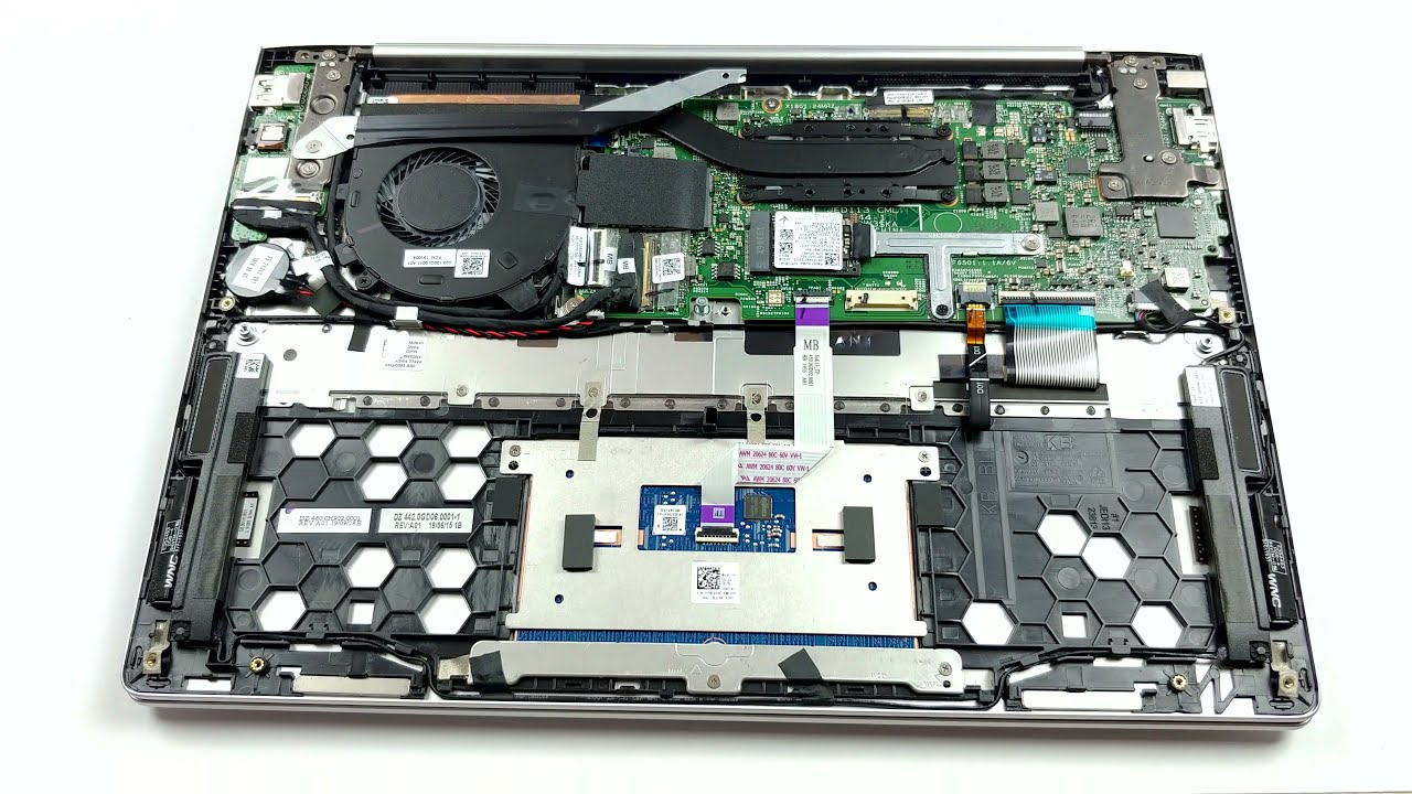 Dell Inspiron 13 7391 2 in 1 - disassembly and upgrade options