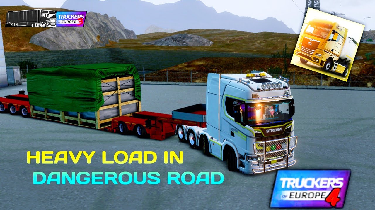 Heavy Load Truck Driving in Mountains 🏔️[truck of Europe 3]