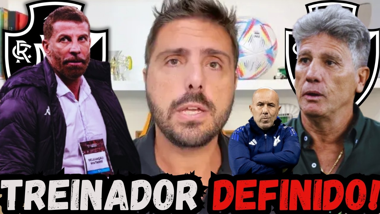🚨URGENTE🚨DEU OK! VASCO ENCAMINHA ACERTO COM NOVO TREINADOR.