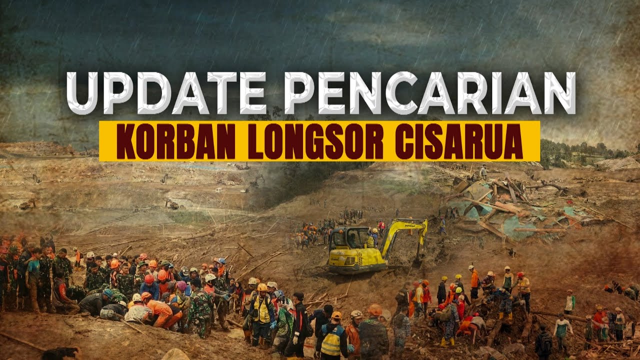 Update Pencarian Korban Longsor Cisarua Bandung Barat - [Metro Siang]