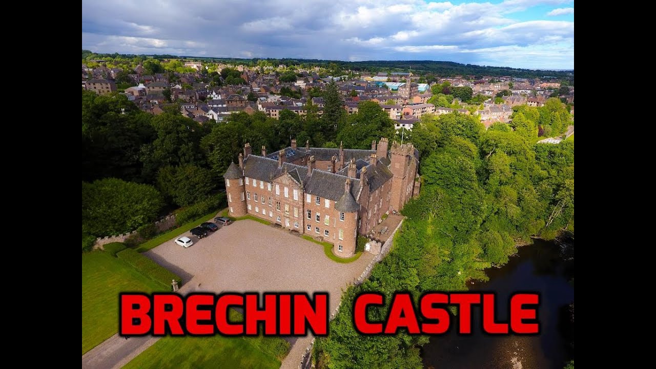 Brechin Castle :- DJI Phantom Drone Aerial Views