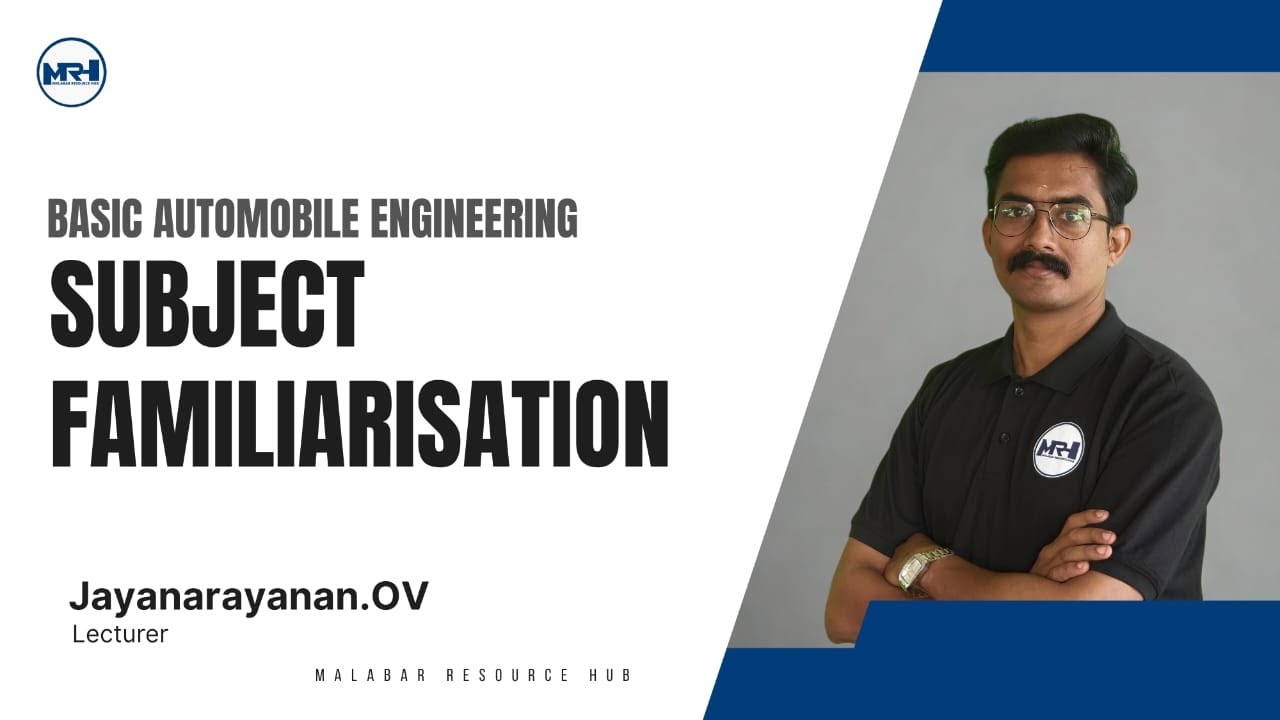 2051| Basic Automobile Eng: | Syllabus Familiarisation